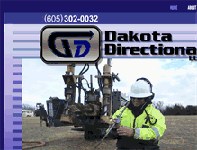Tablet Screenshot of dakotadirectional.com